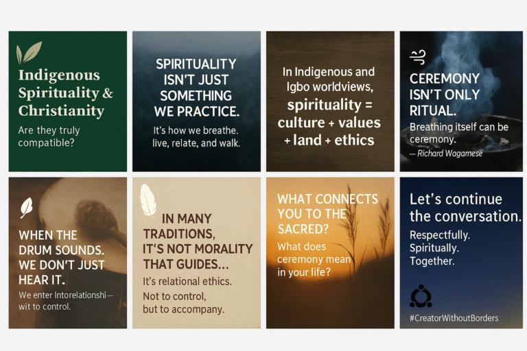 First Indigenous ceremonies