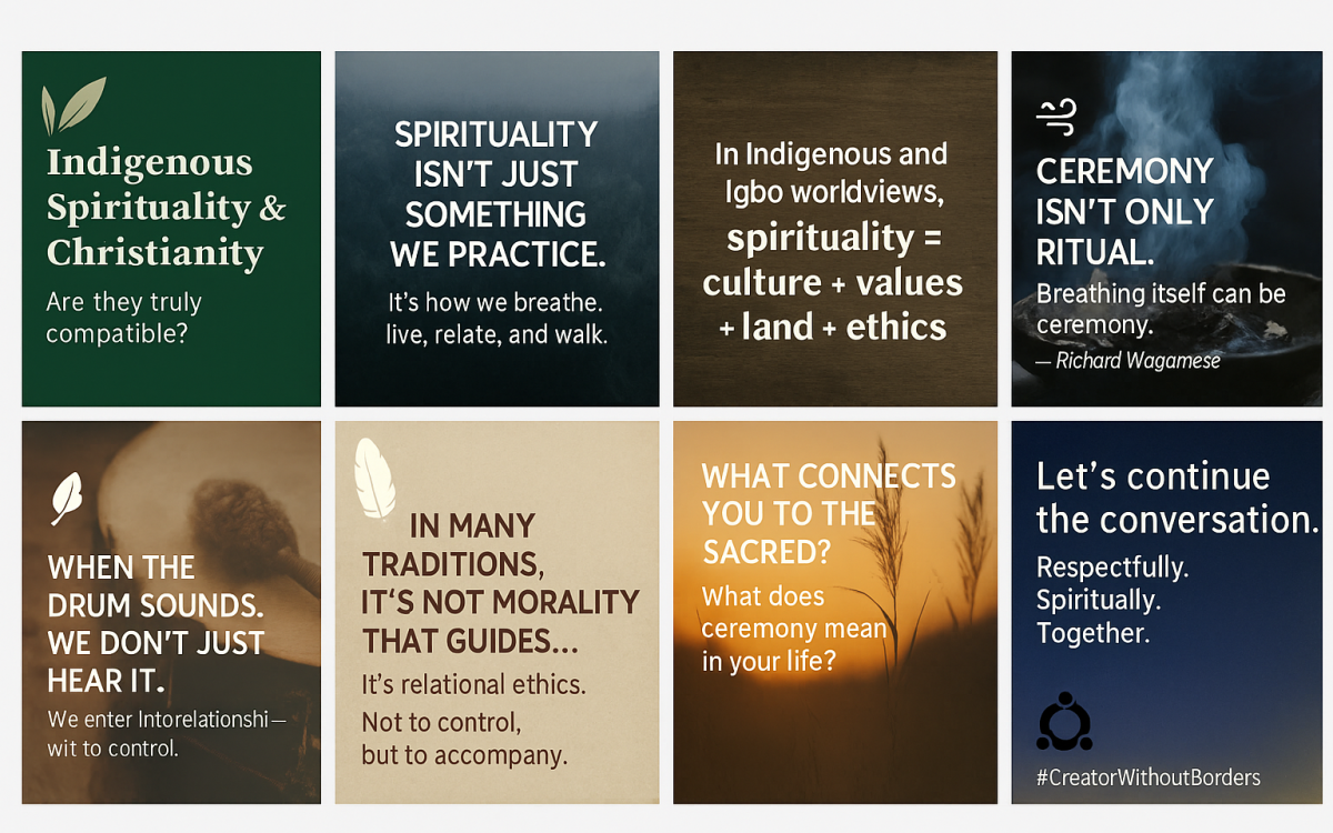 First Indigenous ceremonies