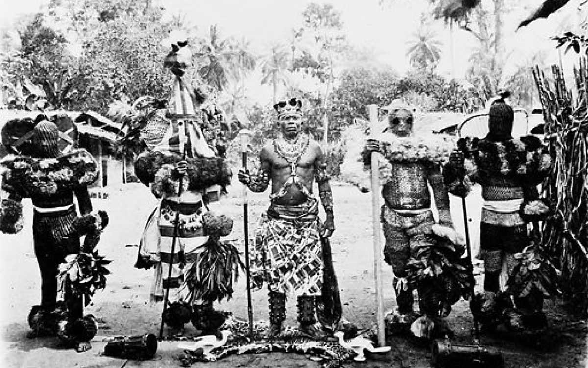 Egbo Secret Society, Mgbe, Etuam, Egbo, South Nigeria. Ethnography. Indigenous peoples: cultures. Magico-Religious (Secret Societies). Work ID: zj3ac2rp.