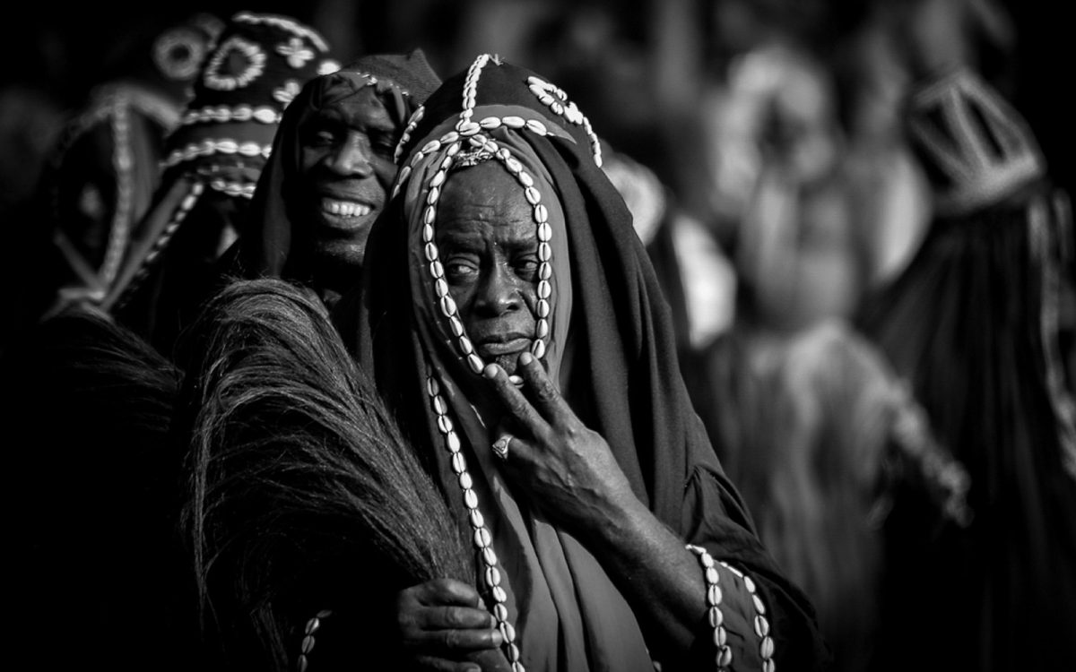 Image of traditional African dancers